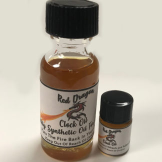 Red Dragon Clock Oil – My Bench Jeweler