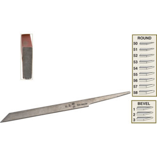 Round High Speed Steel Gravers