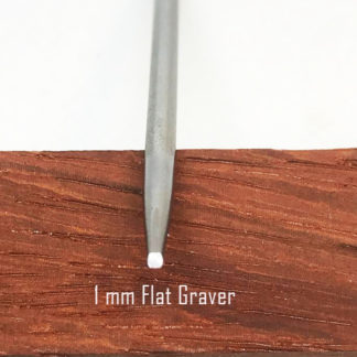 1 mm Flat Graver HSS  FG-1