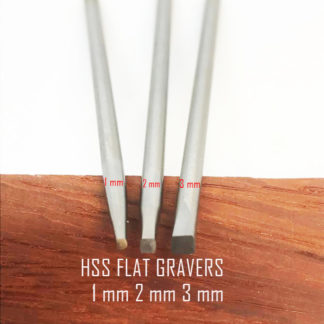 Flat  Graver's Set of 3  FGS-3